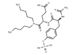 N-Acetyl-O-phosphono-Tyr-Glu Dipentylamide 1 N-Acetyl-O-phosphono-Tyr-Glu Dipentylamide