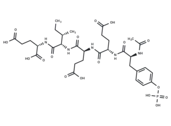 Ac-Tyr(PO3H2)-Glu-Glu-Ile-Glu-OH