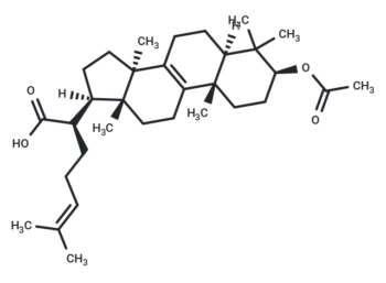 3β-Acetoxy-5α-lanosta-8,24-dien-21-oic acid
