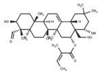 23-Aldehyde-16-O-angeloybarringtogenol C