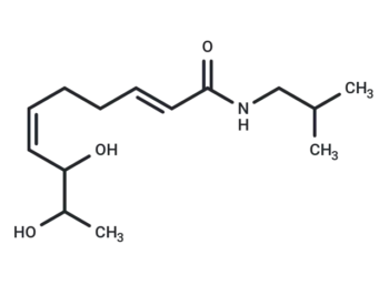 (2E,6Z)-8,9-Dihydroxy-N-isobutyldeca-2,6-dienamide