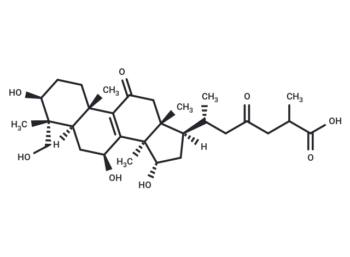 Trihydroxy-4-(hydroxymethyl)-dioxo-lanost-8-en-26-oic acid
