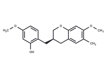(3R)-4',7-dimethoxy-2'-hydroxy-6-methylhomoisoflavane