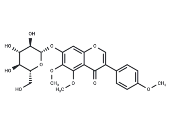 5-Methoxyafrormosin 7-O-glucoside