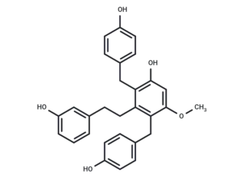 3,3'-dihydroxy-2,6-bis(4-hydroxybenzyl)-5-methoxybibenzyl
