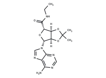 5'-Ethylcarboxamido-2',3'-isopropylidene adenosine