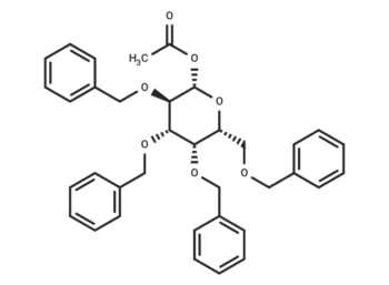 β-D-Galactopyranose,2,3,4,6-tetrakis-O-(phenylmethyl),1-acetate