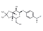 4-Nitrophenyl 3,4-O-(1-methylethylidene)-α-D-galactopyranoside 1 4-Nitrophenyl 3