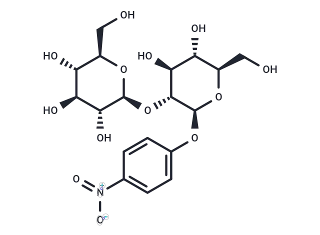 4-Nitrophenyl 2-O-β-D-glucopyranosyl-β-D-glucopyranoside 4-Nitrophenyl 2-O-β-D-glucopyranosyl-β-D-glucopyranoside