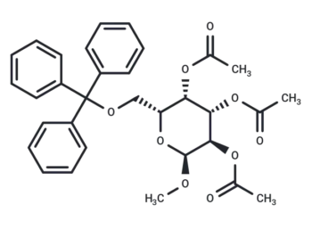 α-D-Galactopyranoside,methyl 6-O-(triphenylmethyl)-,triacetate