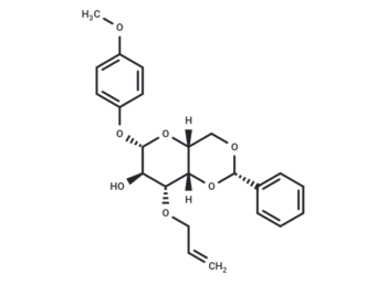 4-Methoxyphenyl 3-O-Allyl-4,6-O-benzylidene-β-D-galactopyranoside