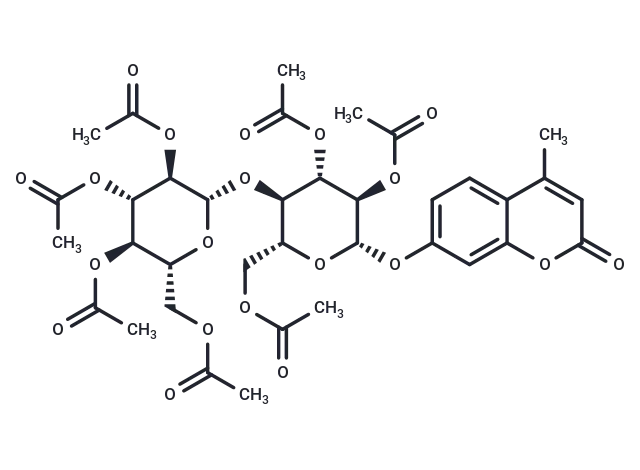 4-Methylumbelliferyl-β-D-cellobiose heptaacetate 4-Methylumbelliferyl-β-D-cellobiose heptaacetate