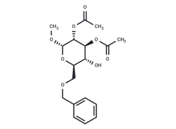 α-D-Glucopyranoside,methyl 6-O-(phenylmethyl),2,3-diacetate