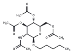 Amyl 2-acetamido-3,4,6-tri-O-acetyl-2-deoxy-b-D-glucopyranoside 1 Amyl 2-acetamido-3
