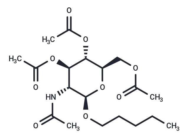 Amyl 2-acetamido-3 Amyl 2-acetamido-3,4,6-tri-O-acetyl-2-deoxy-b-D-glucopyranoside