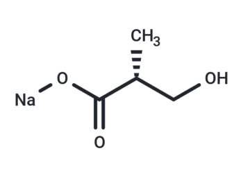 (R)-3-Hydroxyisobutyric acid sodium
