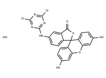 5-(4,6-Dichloro-s-triazin-2-ylamino)fluorescein hydrochloride