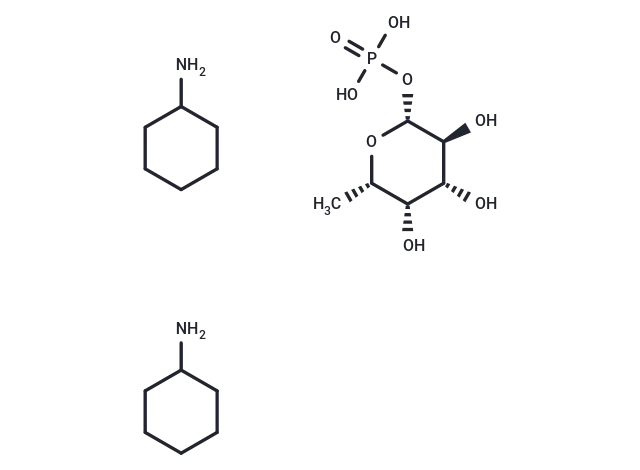 β-L-Fucopyranosyl phosphate cyclohexanamine