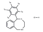N-Desmethylnefopam D5 hydrochloride