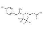 O-Desmethyl Mebeverine acid-d5