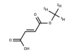 Monomethyl fumarate-d3