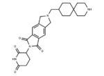 Thalidomide-pyrrolidine-C-azaspiro