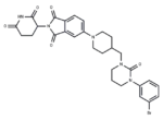 Thalidomide 5-Pip-C-oxotetrahydropyrimidin-bromophenyl