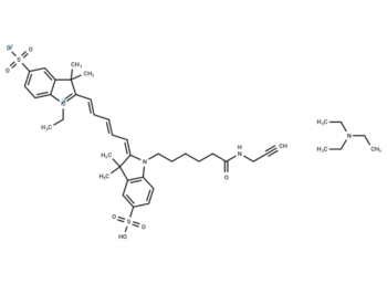 Cy5-Yne triethylamine salt