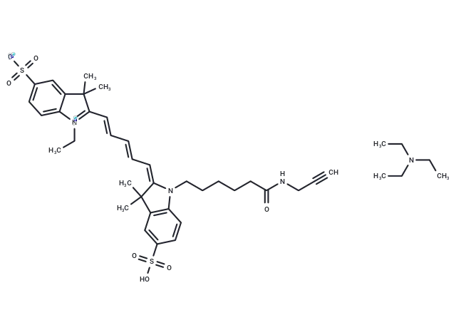 Cy5-Yne triethylamine salt