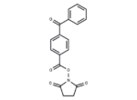 4-(N-Succinimidylcarboxy)benzophenone