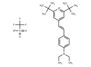 (E)-2,6-Di-tertbutyl-4(4-(diethylamino)styryl)pyrylium TFA