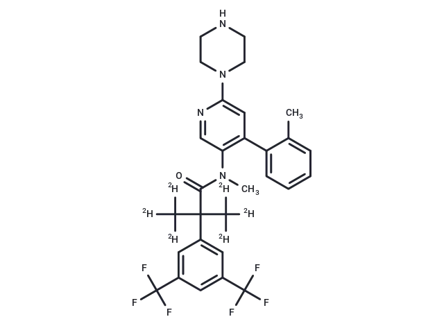 N-desmethyl Netupitant D6