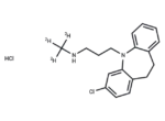 N-Desmethyl Clomipramine-d3