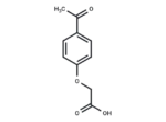 (p-Acetylphenoxy)acetic acid 1 (p-Acetylphenoxy)acetic acid