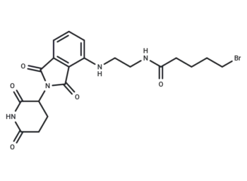 Pomalidomide-C2-amide-C4-Br