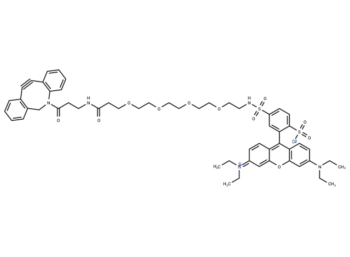 Sulforhodamine-PEG4-DBCO