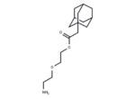 2-(2-Aminoethoxy)ethyl 2-(adamantan-1-yl)acetate
