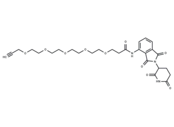 Pomalidomide-PEG5-Alkyne