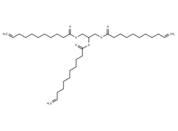 1,2,3-Tri-10(Z)-undecenoyl glycerol