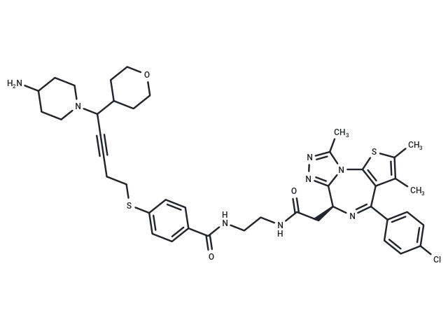 JQ-1 (carboxylic acid)-NH-C2-NH-AMPRO-222