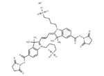 Sulfo Cy3 bis NHS ester