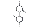 3-(4-Bromo-2-fluorophenyl)piperidine-2
